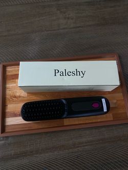 Paleshy Electric Hair Straightener Brush