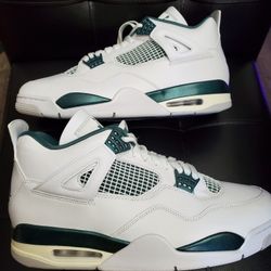 Nike Air Jordan 4 Retro Oxidized Green FQ8138-103 Men's Shoes Size 12 *B Grade