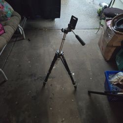 VTG Super PHOTOCO Model CT-21 Aluminum Camera Tripod Made in Japan Adjustable