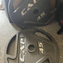 2-45 Olympic Weight Plates