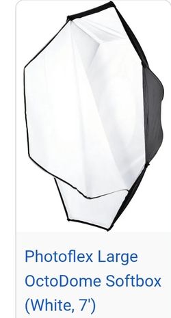 Photoflex 7ft (Large) Octadome Softbox, with heavy duty tripod