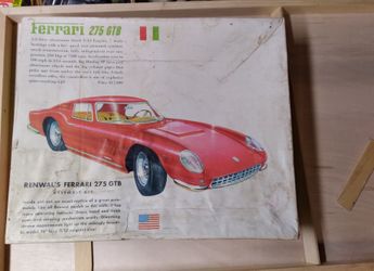 Vintage 1/12 Scale Ferrari 275 GTB Model Kit