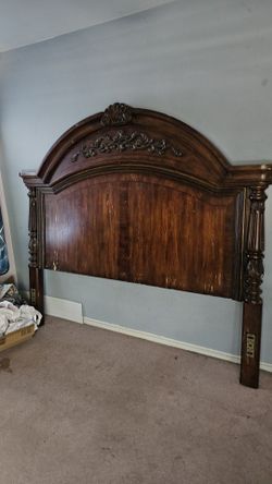 Solid Wood King Headboard