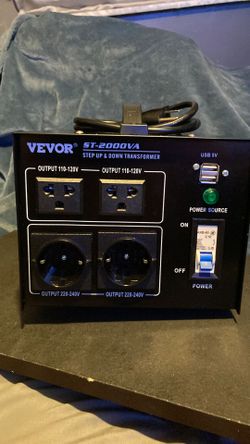 VEVOR ST-2000VA Step Up & Down Transformer