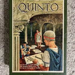 1968 Quinto Board Game - EX+++