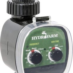 Electronic Water Timer, Black and Green