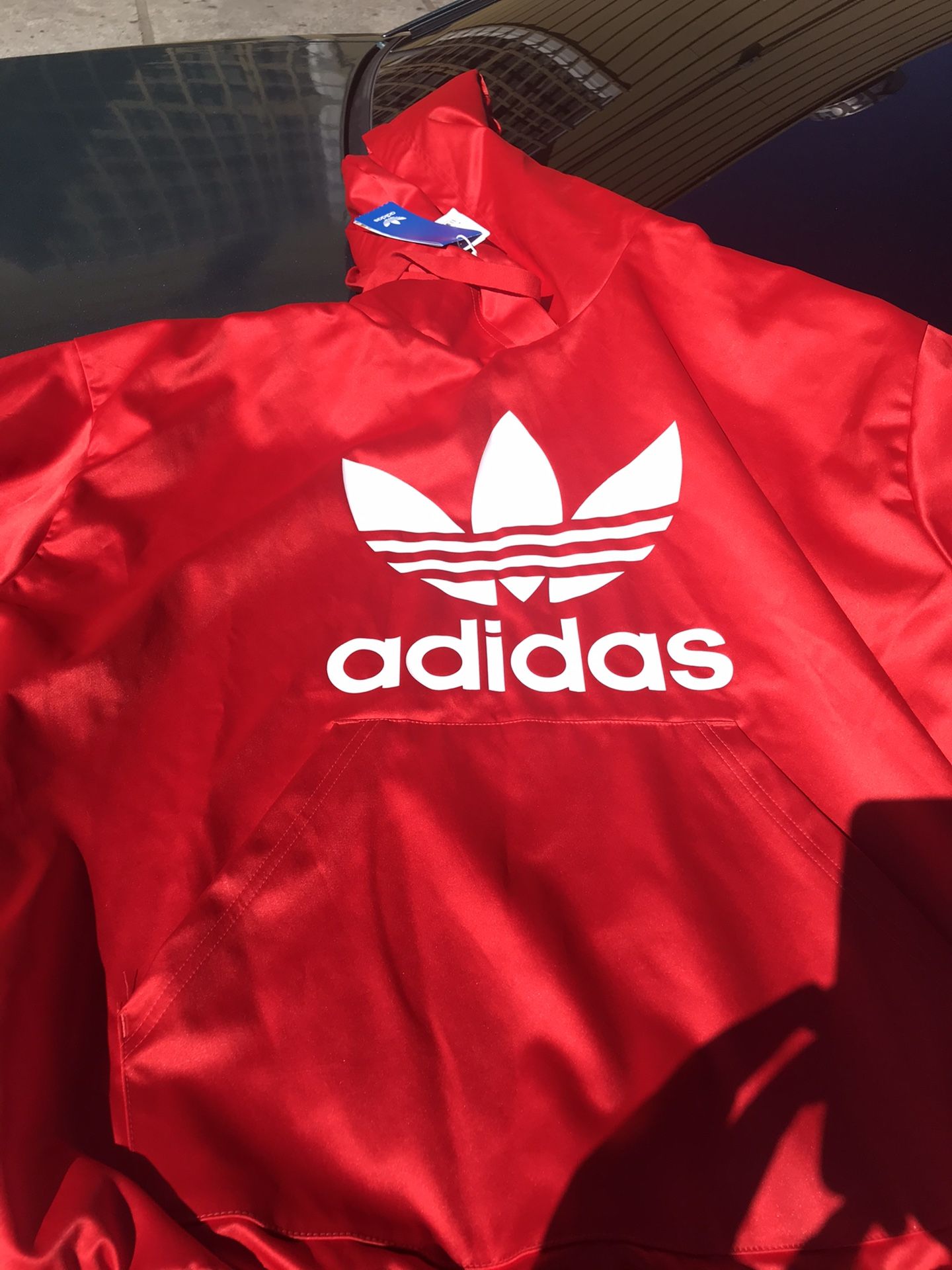 Brand new Adidas & Trasher hoodie & Tommy Sweater