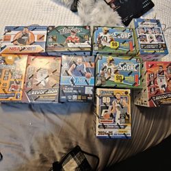 Football And Basketball Card Packs