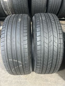 SET OF 2 USED TIRES MICHELIN PRIMACY ALL SEASON…255/50/21