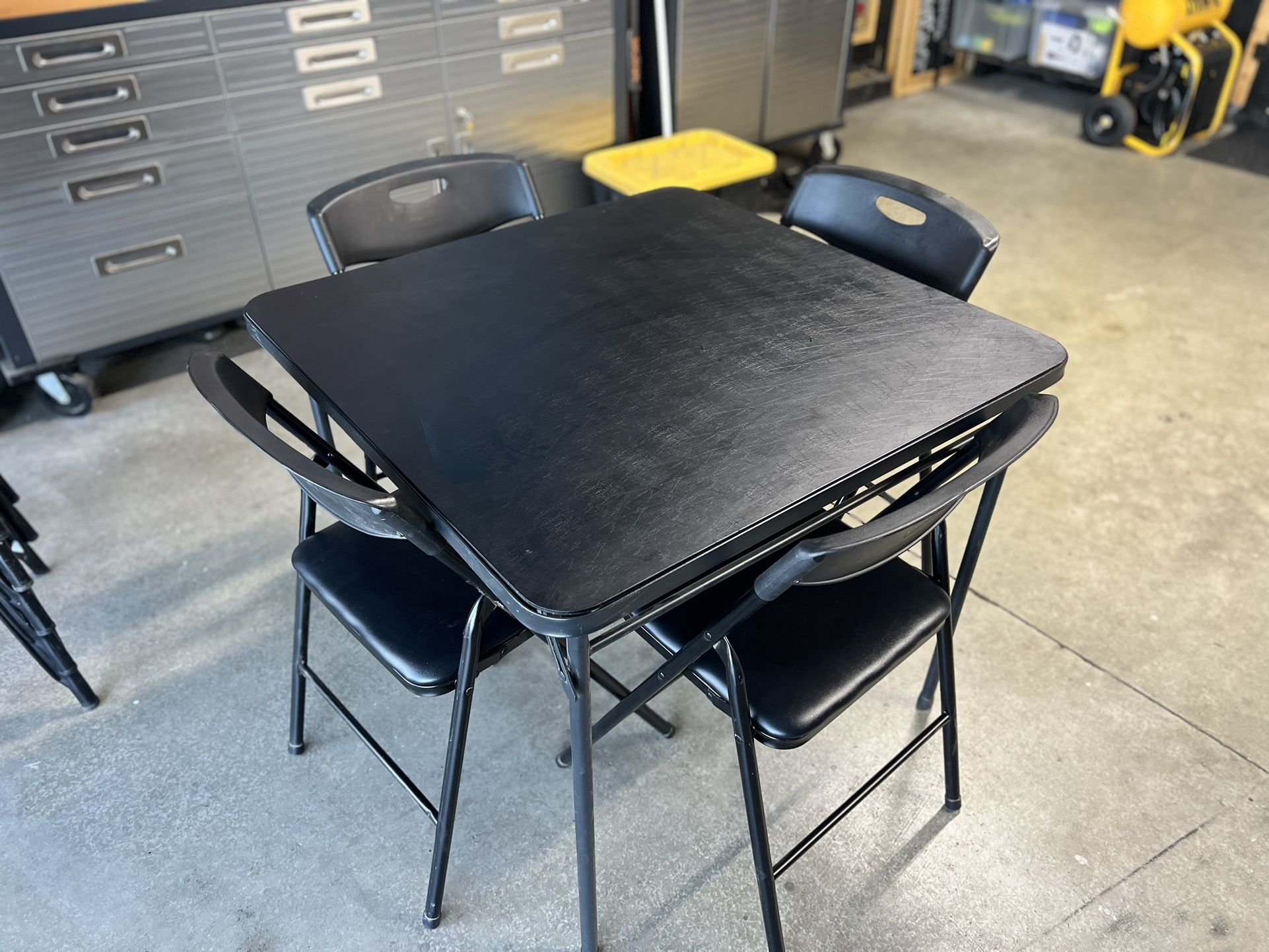 Card Table And Chairs