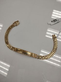14k Gold Bracelet 10.5g