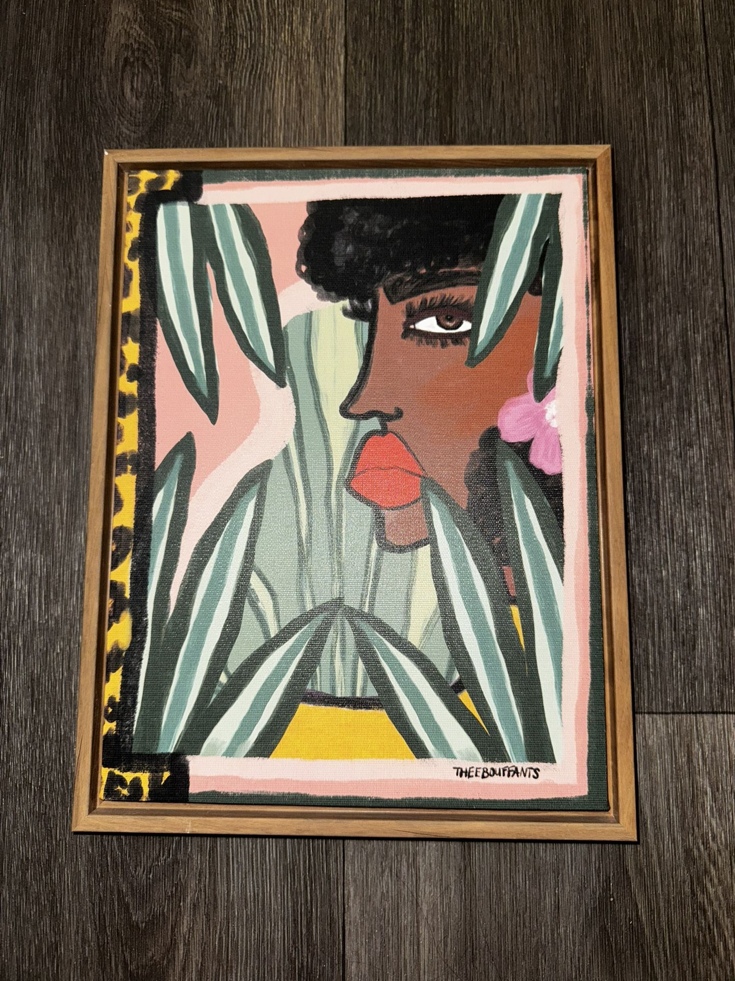 Bouffants wall canvas from Target