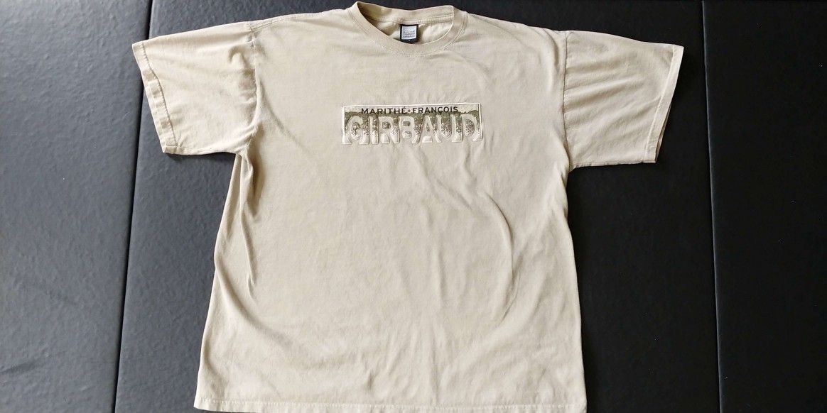 MARITHE FRANCOIS GIRBAUD t-shirt MEN'S size (L) - vintage clothing hiphop rap