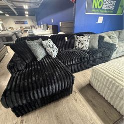 Custom Corduroy Sectional Sofas Available 