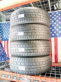 🇺🇸 4 USED TIRES 275/60R20 GENERAL GRABBER HTS ALL SEASON 275 60 20