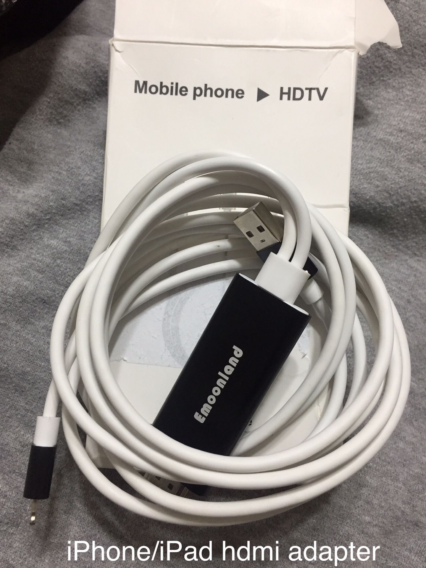 iPhone iPad hdmi adapter
