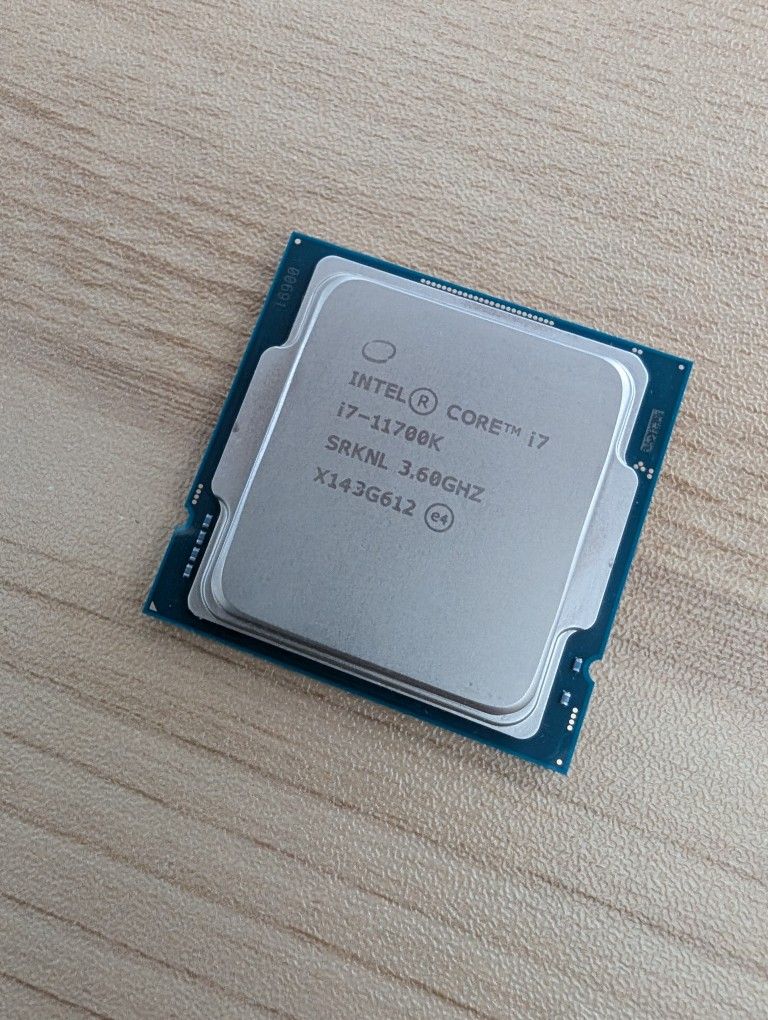 LGA1200 Core i7 11700K かなしい SRKNL 3.60GHz 完動品