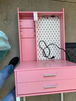 shelf pink shelf