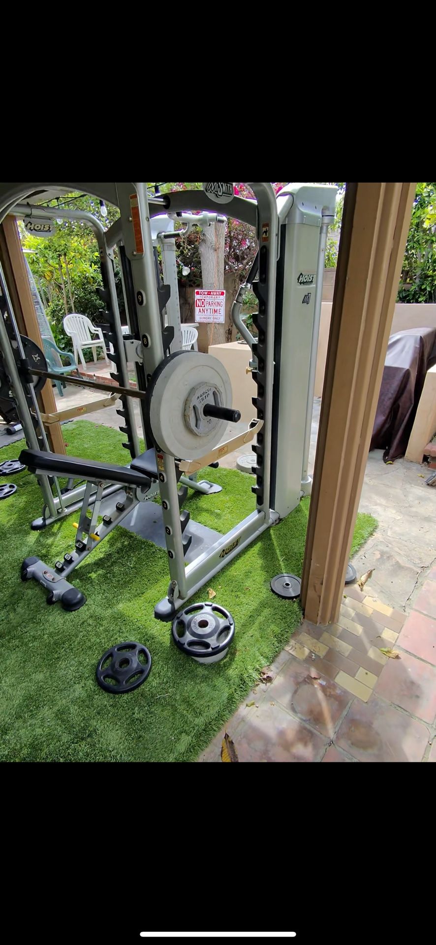 Like New Smith Machine Mii 7 Has Everything And Bench