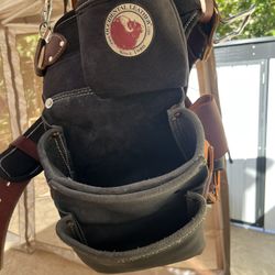 Electrician  Tool Belt With Suspenders 