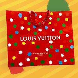 Louis Vuitton YK Painted Dots Shopping Bag 