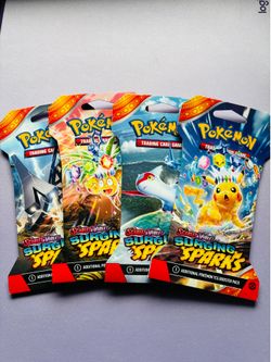Pokemon Cards: Scarlet & Violet Surging Sparks Sleeved Booster Packs