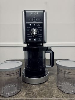 Ninja NC501 CREAMi Deluxe 11-in-1 Ice Cream & Frozen Treat Maker with 2 XL Family Size Pint Containers