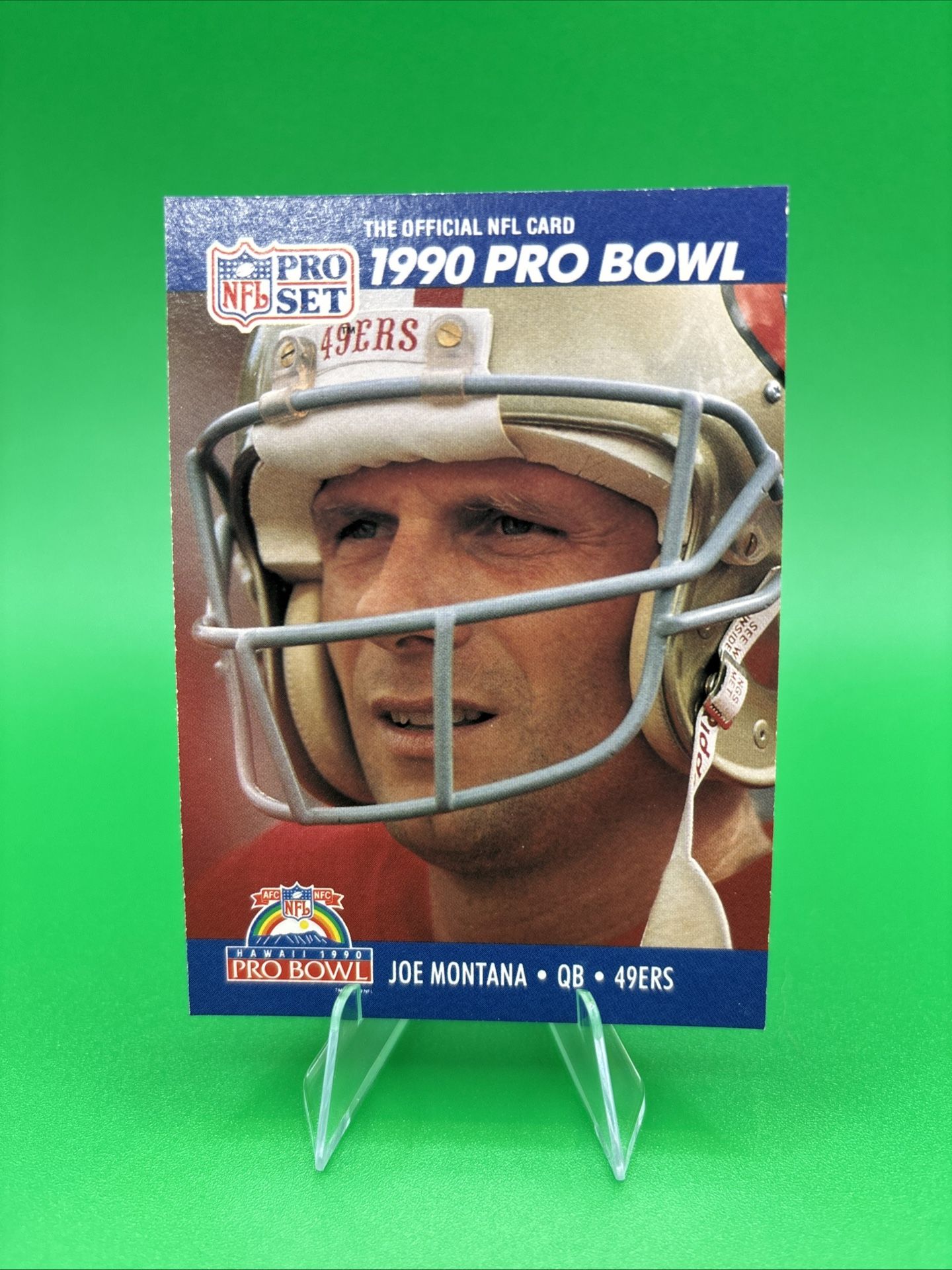 1990 Pro Set - Pro Bowl Joe Montana #408