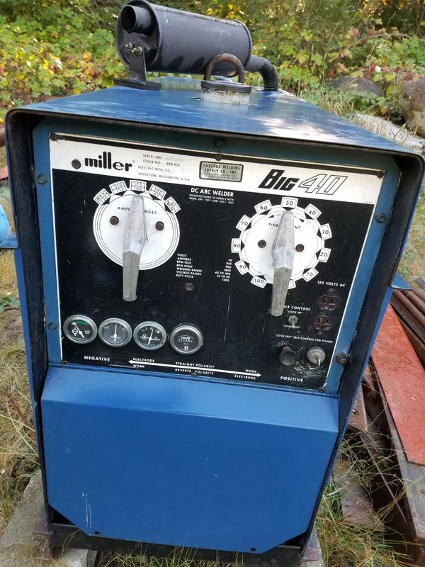 Miller Big 40 400amp welder for Sale in Port Orchard, WA OfferUp