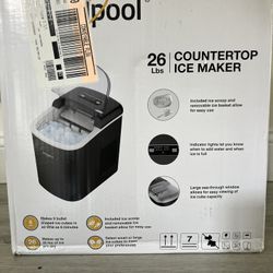 Whirlpool Ice Maker WHCI26VBA3A – Barely Used, Clean & Boxed, Includes Manual