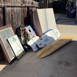 Free Stuff. (Mattress, surfboards, Mirror Etc) 