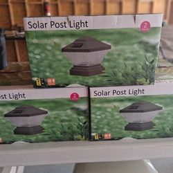 Solar Post Lights