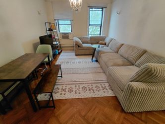 Modular sofa.