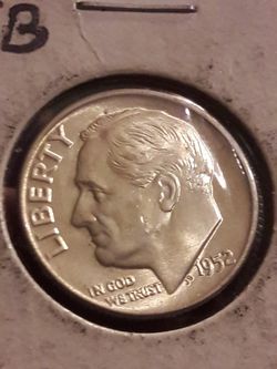 1952 D/FB Roosevelt Dime