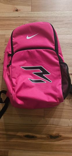 Nike 3Brand by Russell Wilson Backpack, Color Pink Prime, Full size