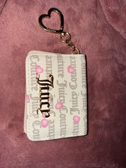 Juicy Couture Mini Wallet with Heart Keychain