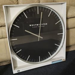 🕒 NEW IN BOX – Westminster 20” Wall Clock 