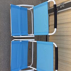 Beach chairs