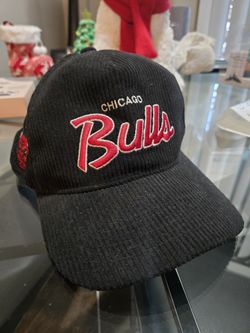 Chicago Bulls NBA '47 Crosstown Corduroy Sidepatch Hitch Adjustable Hat Cap