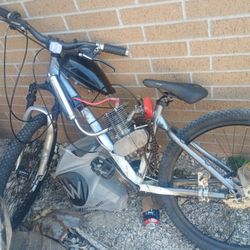 Gas Bike  Runs Need Spark Plug Still Very New Minor Adjustments That's It That All