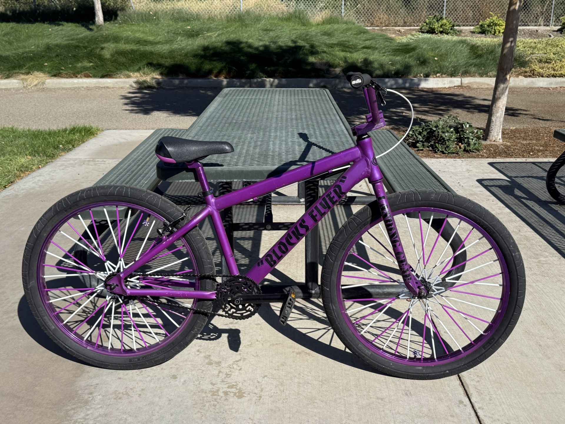 SE Blocks Flyer BMX bike 