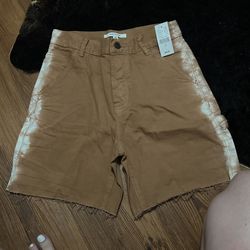 Brand New Pacsun Brown Shorts 