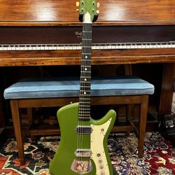 Airline Bighorn Green Electric Guitar 1960s