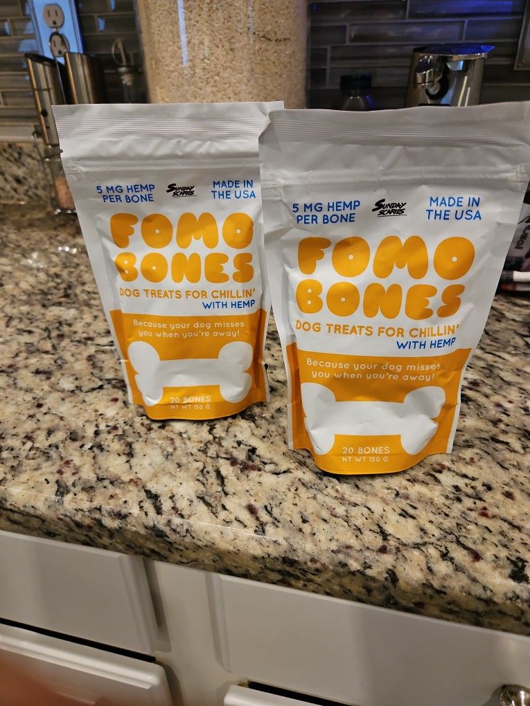 Tomorrow BONES FOR DOGS WITH HEMP