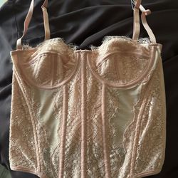 Pink Corset Shirt Size Small/medium