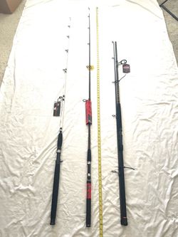 Brand new with tags medium, heavy action 6.6ft , 6ft & 10ft fishing rods