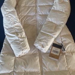 W METROPOLIS PARKA GARDENIA WHITE SMALL
