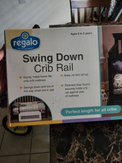Swing Down Crib Rail