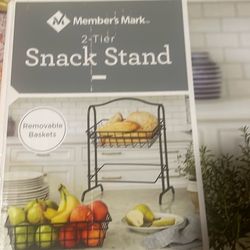 2 Tier Snack Stand ( NEVER USED)