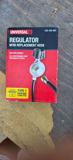 Propane regulator with hose